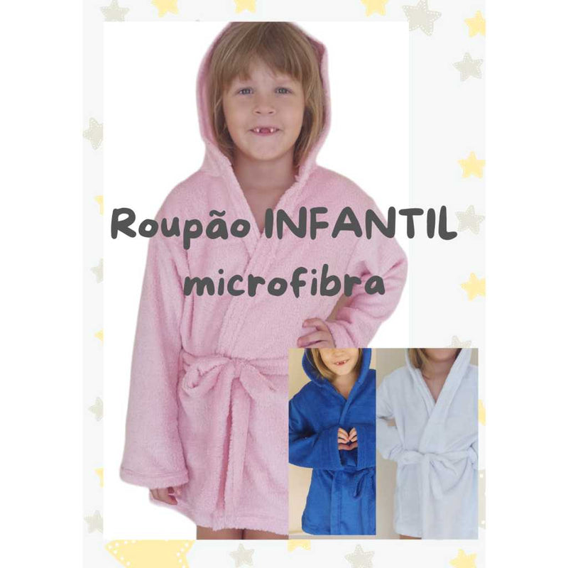 Roupão INFANTIL  Menino Menina