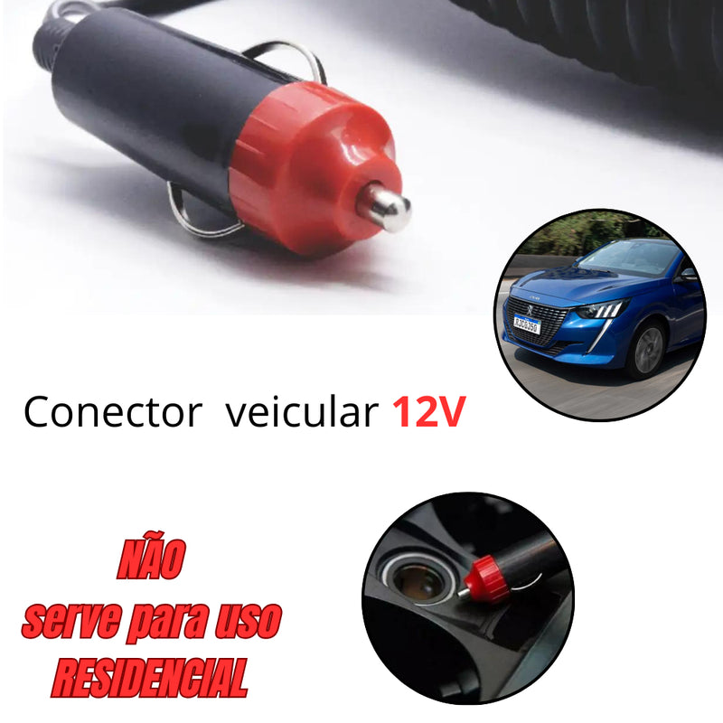 COMPRESSOR DE AR AUTOMOTIVO 12V MINI COMPRESSOR 300PSI