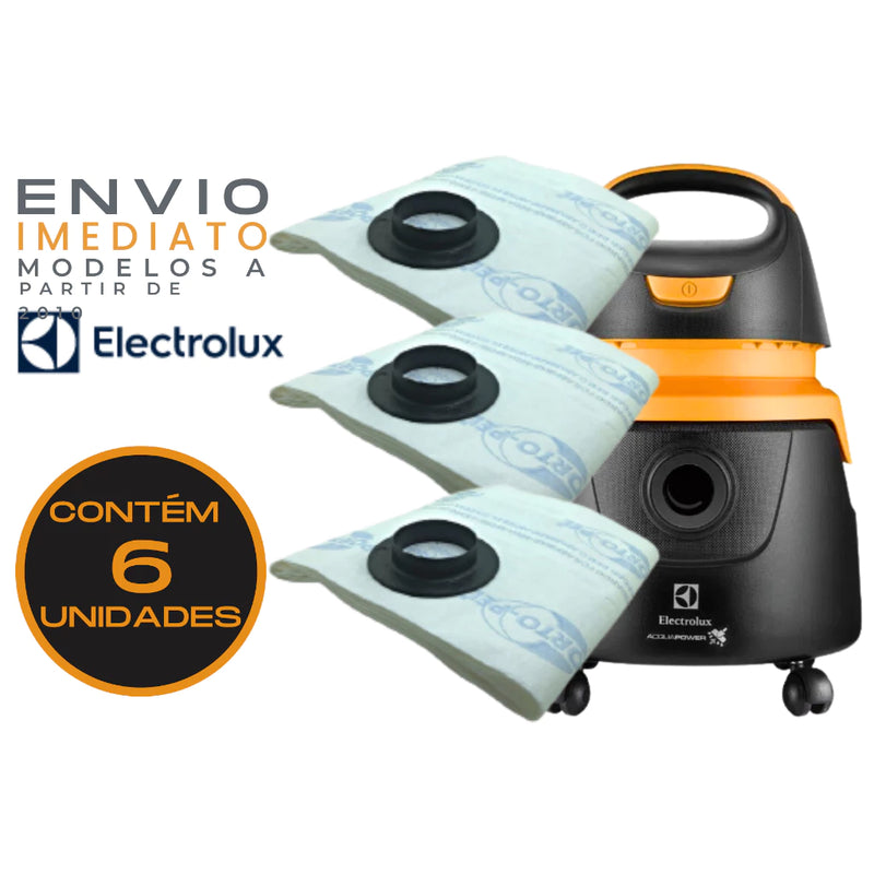 Saco Aspirador De Pó Electrolux Descartável 3 e 6 Unidades