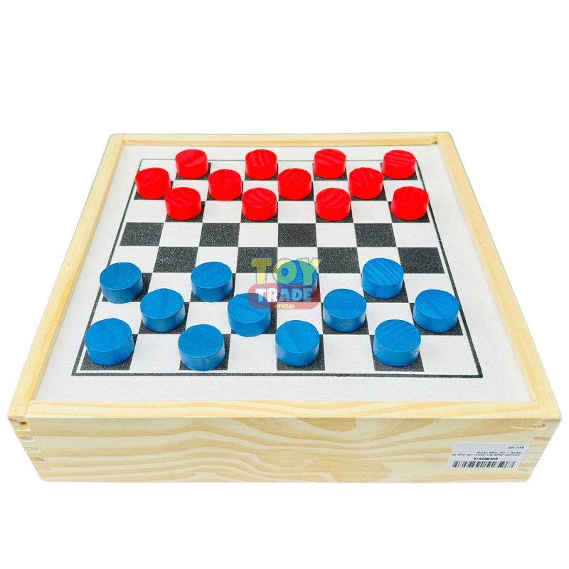 Jogos de Mesa 5x1 Xadrez, Dama, Ludo, Trilha, Jogo da Velha Educativos