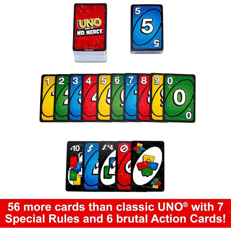 Mattel Games UNO Show ‘em No Mercy Card Game